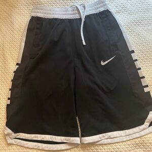 Nike Black and White Basketball Shorts